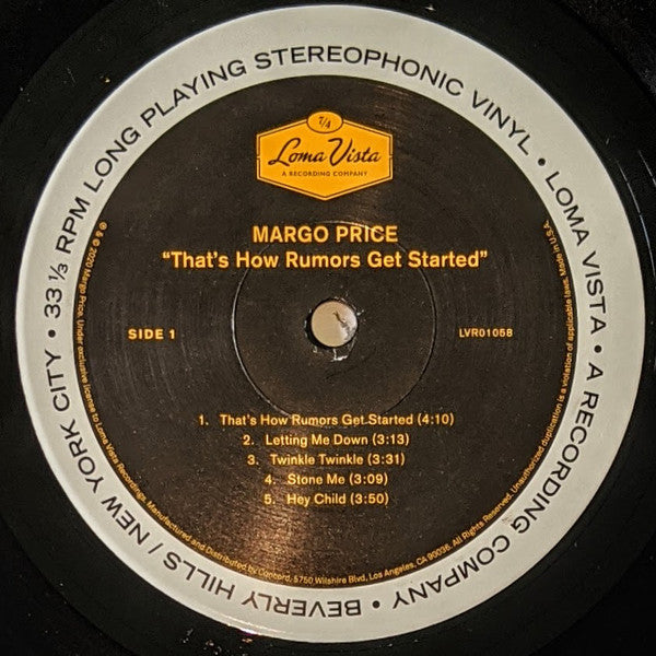 Margo Price : That's How Rumors Get Started (LP, Album)