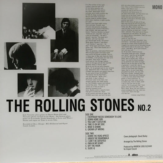 The Rolling Stones : No.2 (LP, Album, Mono, RE, RM, 180)