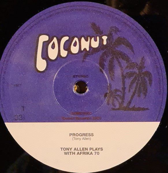 Tony Allen Plays With Africa 70 : Progress (LP, RE)