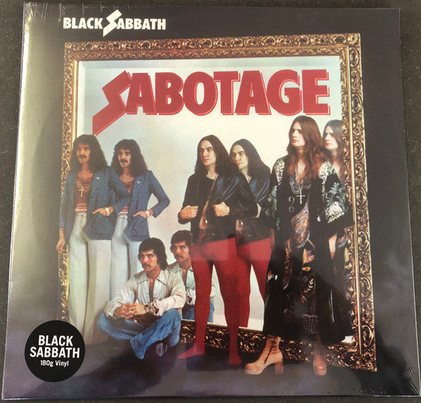 Black Sabbath : Sabotage (LP, Album, RE, RM, RP, 180)