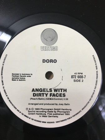 Doro : A Whiter Shade Of Pale (7", Single)