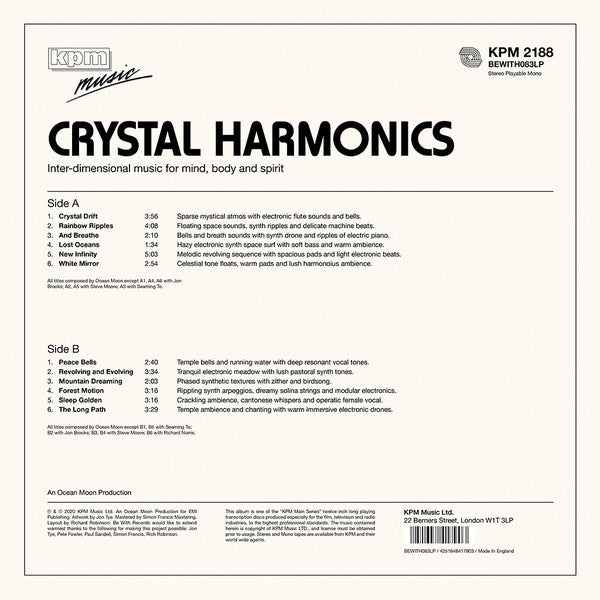 Ocean Moon : Crystal Harmonics (LP, Album)