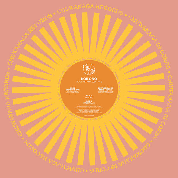 Koji Ono : Ricochet / Maloja Pass (12", EP)