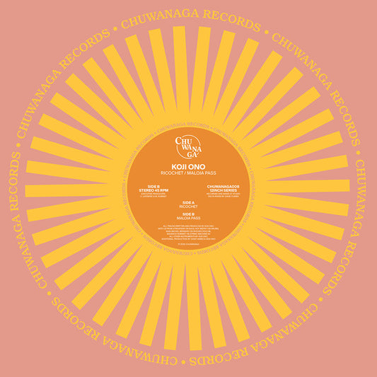 Koji Ono : Ricochet / Maloja Pass (12", EP)