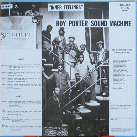 Roy Porter Sound Machine : Inner Feelings (LP, Album, RE)