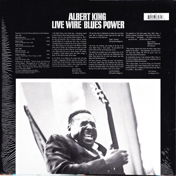 Albert King : Live Wire / Blues Power (LP, Album, RE, Rai)