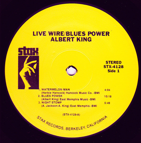 Albert King : Live Wire / Blues Power (LP, Album, RE, Rai)