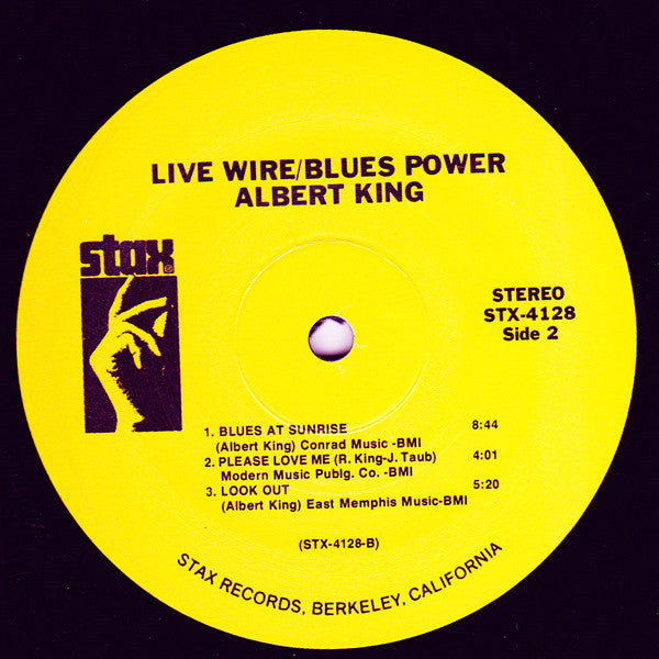 Albert King : Live Wire / Blues Power (LP, Album, RE, Rai)