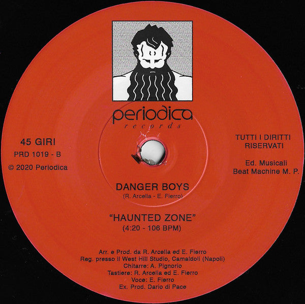 Danger Boys (2) : Danger Zone (7")