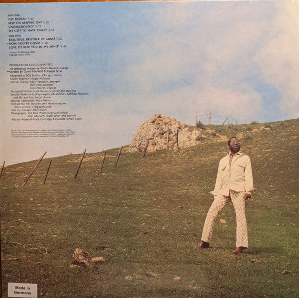Curtis Mayfield : Roots (LP, Album, Ltd, RE, Ora)