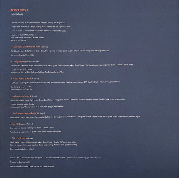 Tindersticks : Distractions (LP, Album)