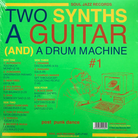 Various : Two Synths A Guitar (And) A Drum Machine #1 (2xLP, Comp, Gre)