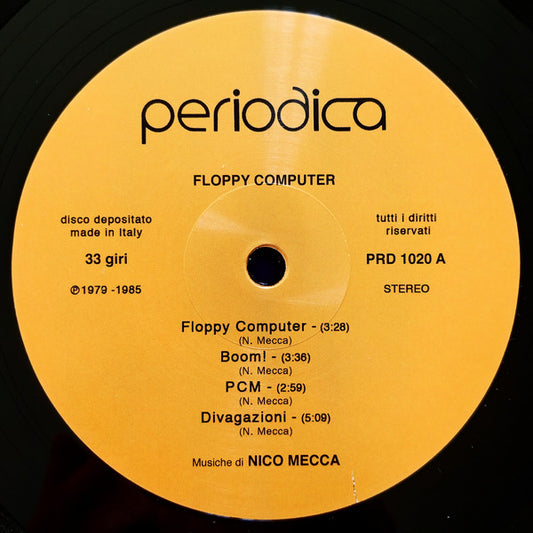Nico Mecca : Floppy Computer (LP, Album)