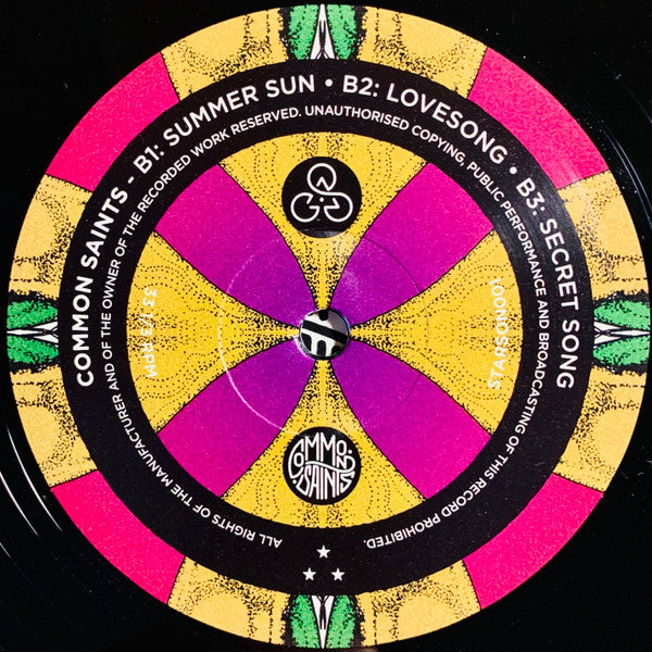 Common Saints (2) : Idol Eyes (12", EP, Ltd, RP, Whi)