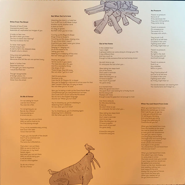 Field Music : Flat White Moon (LP, Album, Bla)