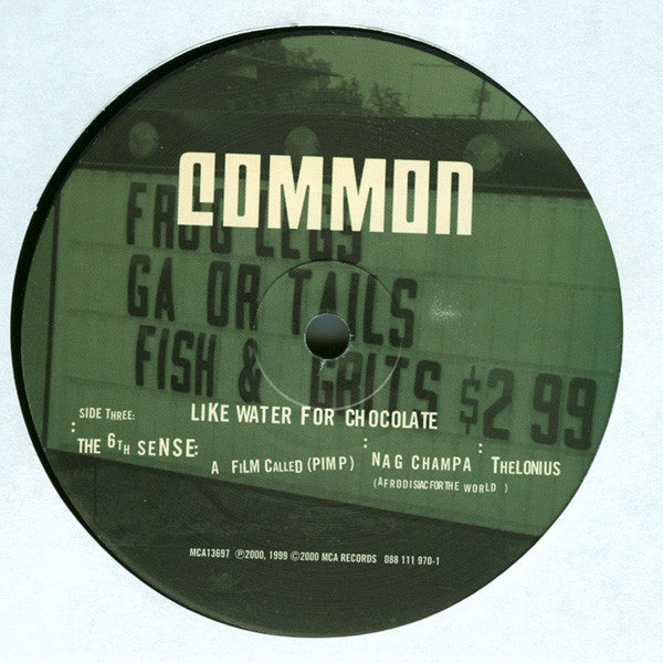 Common : Like Water For Chocolate (2xLP, Album)