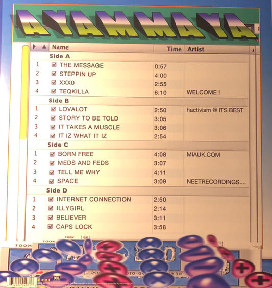 M.I.A. (2) : Maya (2xLP, Album, RE, Gat)