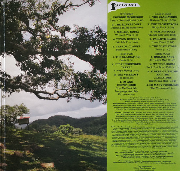 Various : Fire Over Babylon (Dread, Peace And Conscious Sounds At Studio One) (2xLP, Comp)