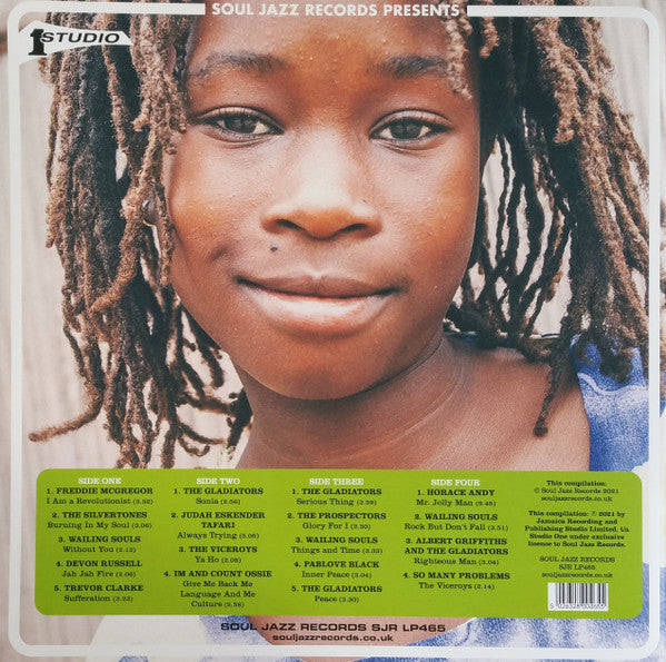 Various : Fire Over Babylon (Dread, Peace And Conscious Sounds At Studio One) (2xLP, Comp)