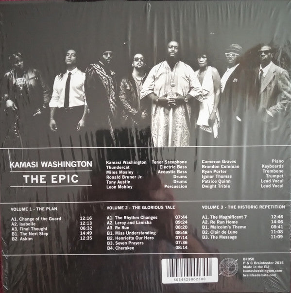Kamasi Washington : The Epic (Box, Album + 2xLP, RE, RP + LP, RE)