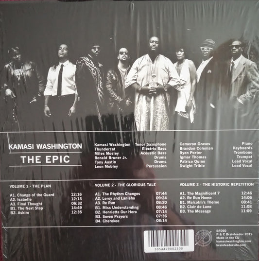 Kamasi Washington : The Epic (Box, Album + 2xLP, RE, RP + LP, RE)