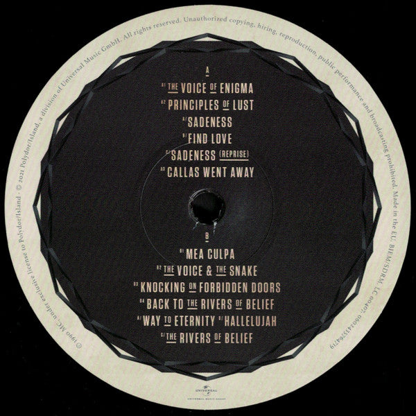 Enigma : MCMXC A.D. (LP, Album, RE, RM, RP)