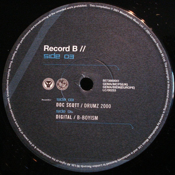 Various : Metalheadz Presents Platinum Breakz 03 (4x12", Comp)