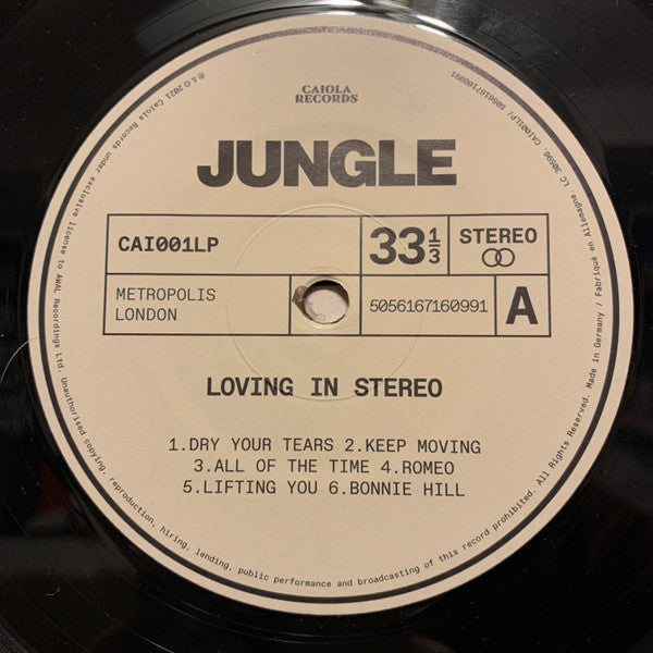 Jungle (12) : Loving In Stereo (LP, Album)