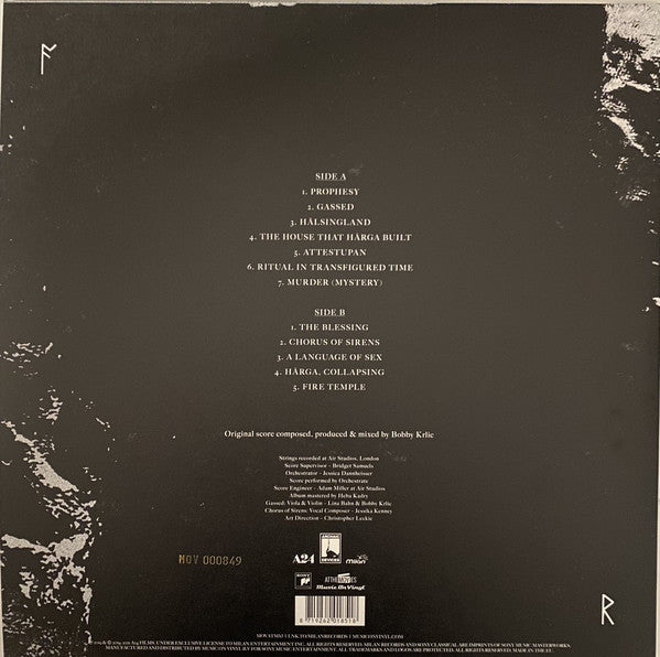 Bobby Krlic : Midsommar (Original Motion Picture Soundtrack) (LP, Ltd, Num, RE, Ora)