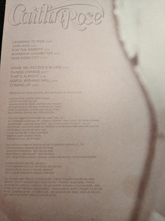 Caitlin Rose : Own Side Now (LP, Ltd, RE, RM, Cre + 7", Single)