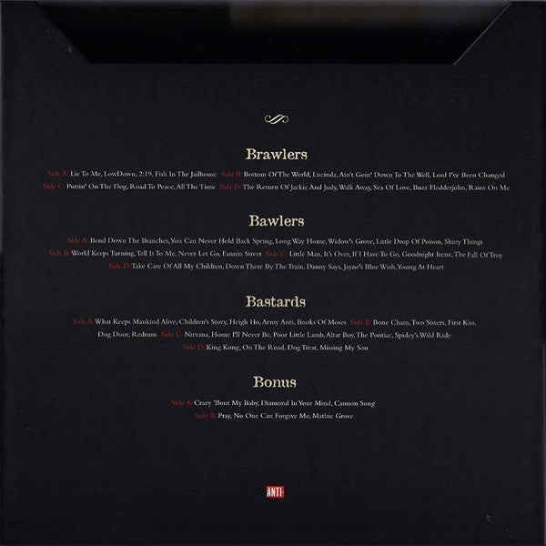 Tom Waits : Orphans (Brawlers, Bawlers & Bastards) (2xLP, Comp, RE, 180 + 2xLP, Comp, RE, 180 + 2xLP, )