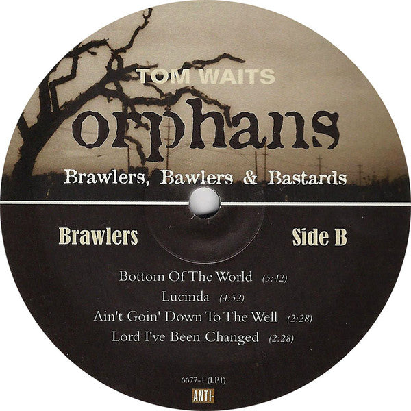 Tom Waits : Orphans (Brawlers, Bawlers & Bastards) (2xLP, Comp, RE, 180 + 2xLP, Comp, RE, 180 + 2xLP, )