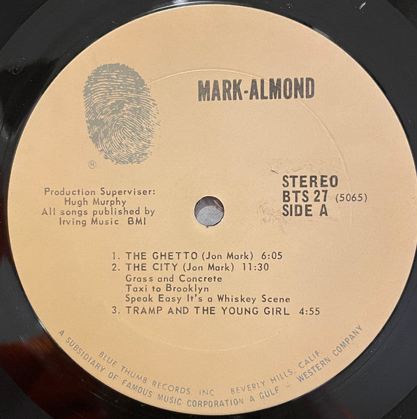 Mark-Almond : Mark-Almond (LP, Album, RE, RP, Ter)