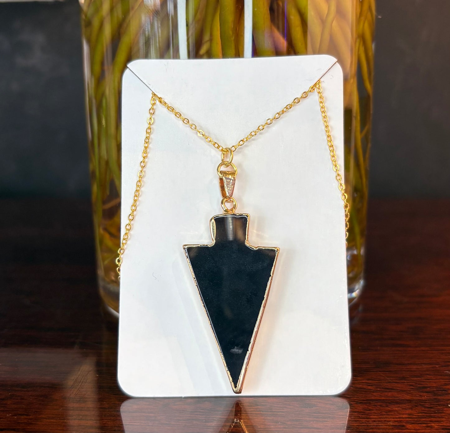 Savoy Truffles - Agate Arrow Necklace