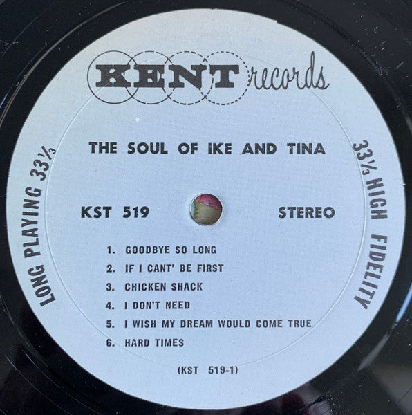 Ike & Tina* : The Soul Of Ike & Tina (LP, Album, Comp)