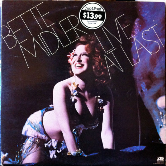 Bette Midler : Live At Last (2xLP, Album, Gat)