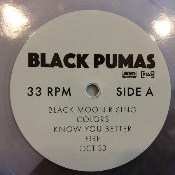 Black Pumas : Black Pumas (LP, Album, Ltd, RE, Cle)