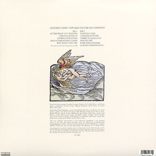 Leonard Cohen : New Skin For The Old Ceremony (LP, Album, RE, RM)