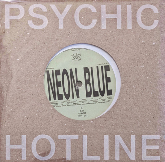 Amelia Meath & Blake Mills / / / Sam Gendel : Neon Blue (7", Single, Ltd)