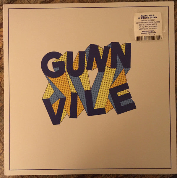 Kurt Vile / Steve Gunn : Gunn Vile (12", EP, RE, Pur)