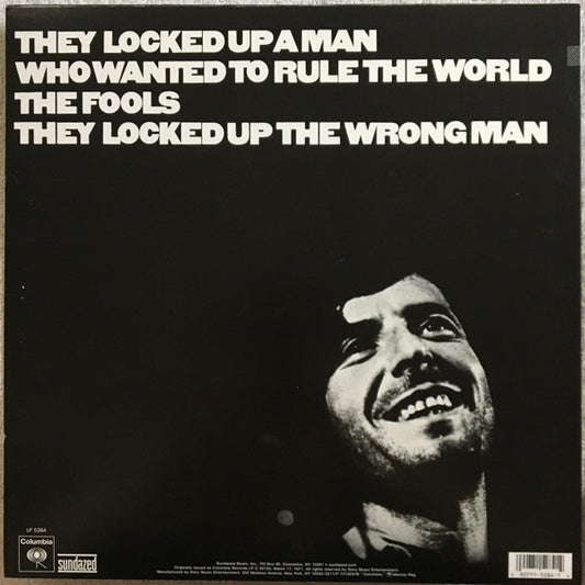 Leonard Cohen : Songs Of Love And Hate (LP, Album, RE, RM)