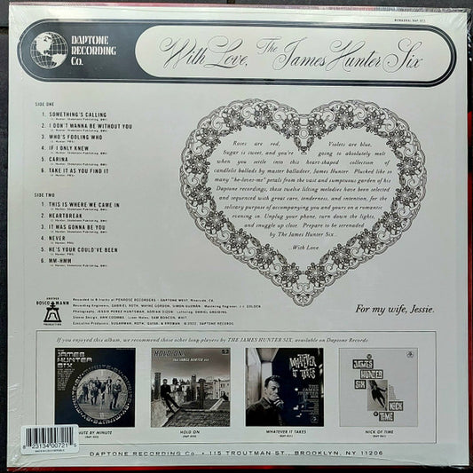 The James Hunter Six : With Love (LP, Comp, Mono)