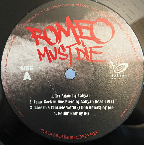 Various : Romeo Must Die (The Album) (2xLP, Album, Comp, RE)