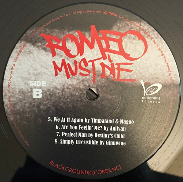 Various : Romeo Must Die (The Album) (2xLP, Album, Comp, RE)