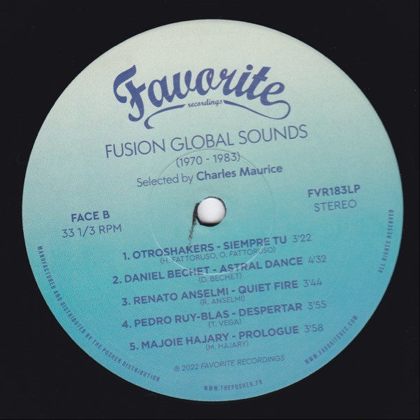Various : Fusion Global Sounds (1970-1983) (LP, Comp, RM)