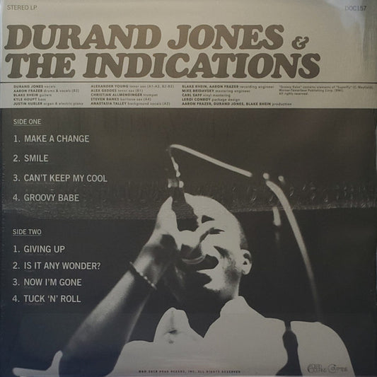Durand Jones & The Indications : Durand Jones & The Indications  (LP, Album, RE, 180)
