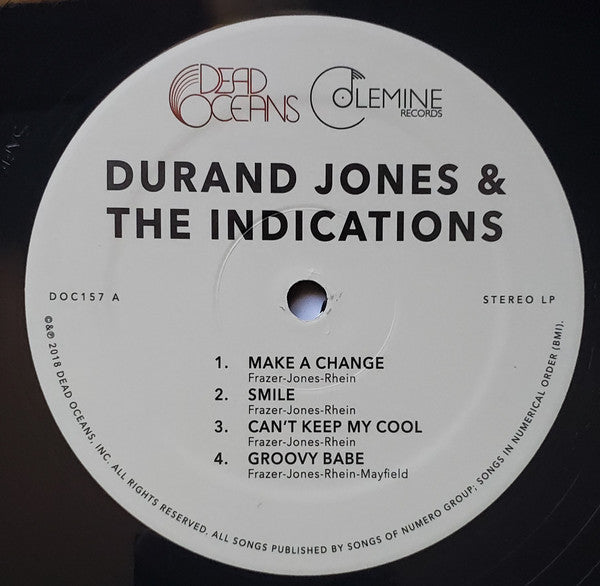 Durand Jones & The Indications : Durand Jones & The Indications (LP, Album, RE, 180)