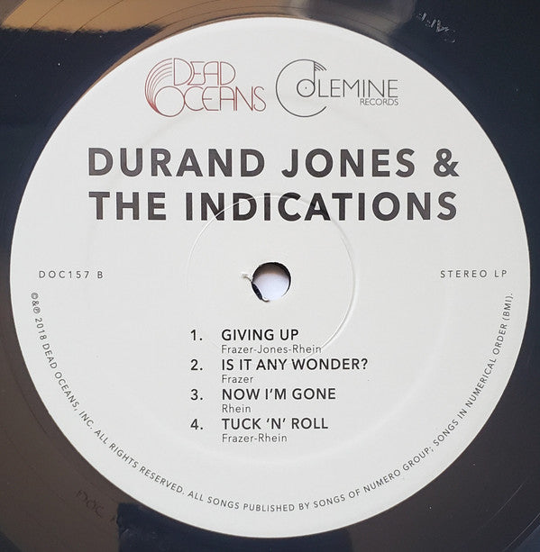 Durand Jones & The Indications : Durand Jones & The Indications (LP, Album, RE, 180)