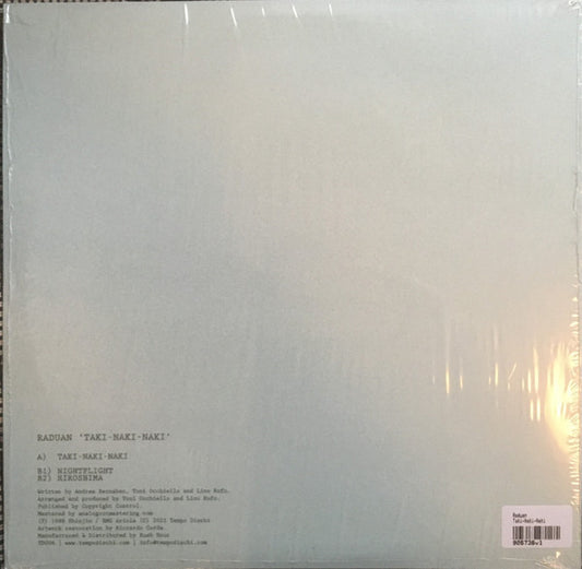 Raduan : Taki-Naki-Naki (12", RE)
