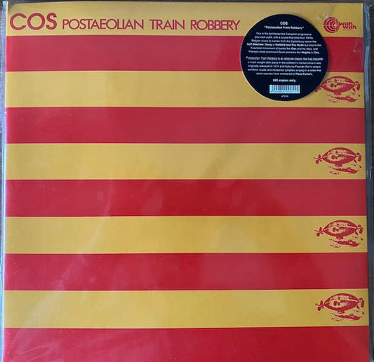 Cos (3) : Postaeolian Train Robbery (LP, Album, Ltd, RE, RM, Gat)